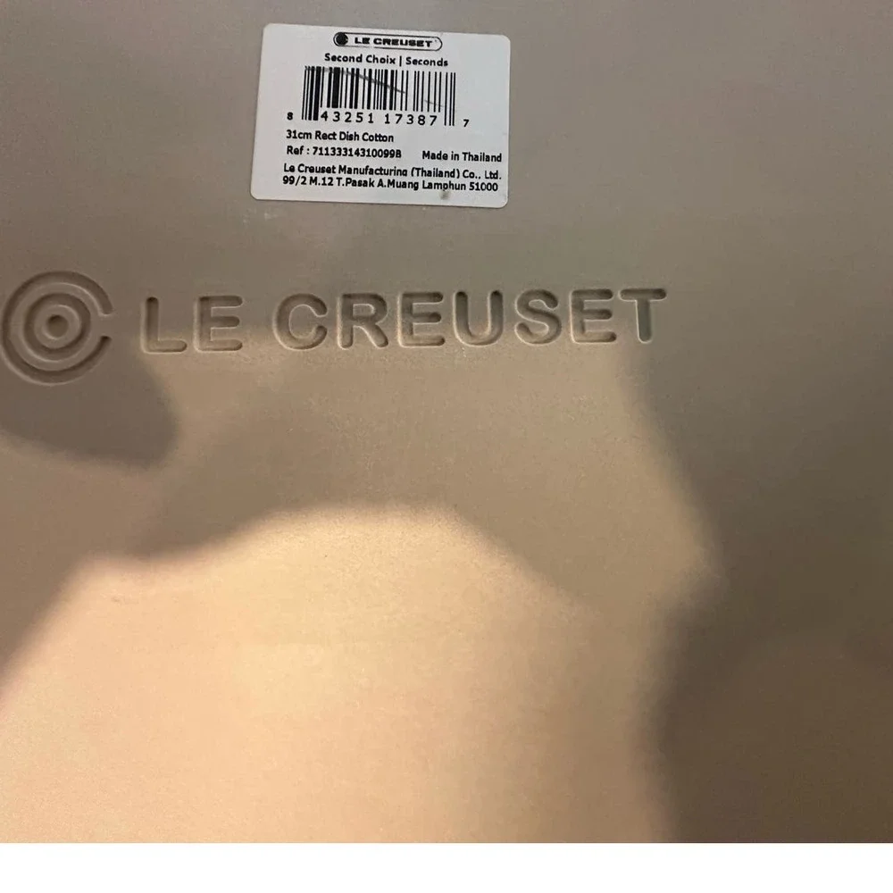 Le Creuset ships same